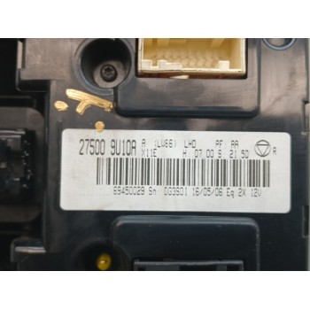 Recambio de mando climatizador para nissan note (e11e) acenta referencia OEM IAM 275009u10a  