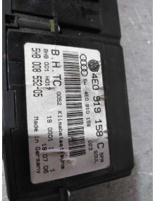 Recambio de mando climatizador para audi a8 (4e2) 3.0 v6 24v tdi referencia OEM IAM 4E0919158C   2