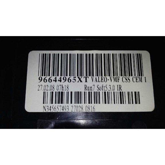 Recambio de mando multifuncion para citroën c4 picasso sx referencia OEM IAM 96644965XT  