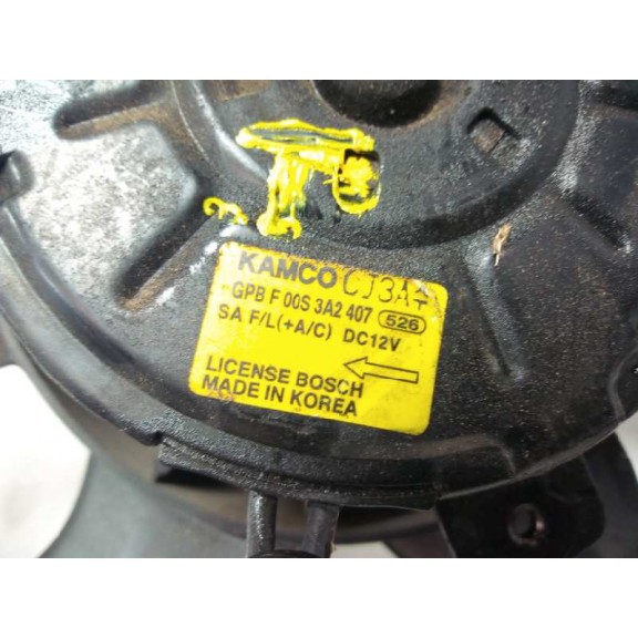Recambio de electroventilador para kia picanto 1.1 cat referencia OEM IAM 00S3A2407  