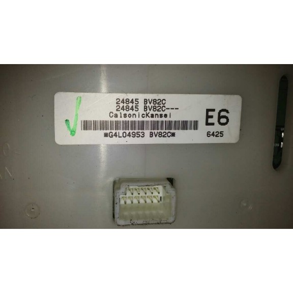 Recambio de mando climatizador para nissan juke (f15) kuro referencia OEM IAM 24845BV82C  