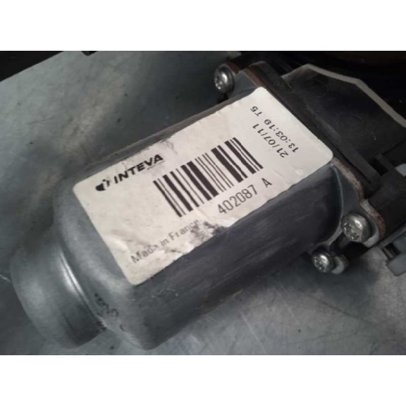 Recambio de elevalunas delantero izquierdo para renault kangoo furgón confort referencia OEM IAM  ELECTRICO 2 PINS