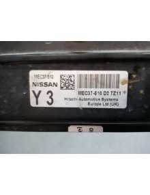 Recambio de centralita motor uce para nissan note (e11e) acenta referencia OEM IAM MEC37510   2
