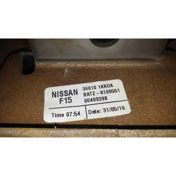 Recambio de palanca freno de mano para nissan juke (f15) kuro referencia OEM IAM 360101KK0A  