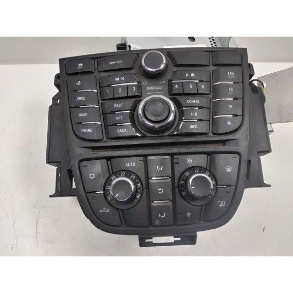 Recambio de sistema audio / radio cd para opel astra j lim. selective referencia OEM IAM 23218951 BOTONERA 13406665