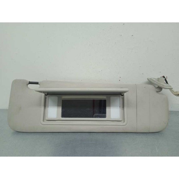 Recambio de parasol derecho para peugeot 207 cc 1.6 16v referencia OEM IAM  GRIS CON LUZ
