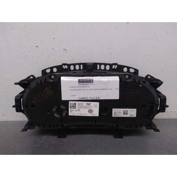 Recambio de cuadro instrumentos para volkswagen golf vii lim. advance bluemotion tech. referencia OEM IAM 5G1920750C  