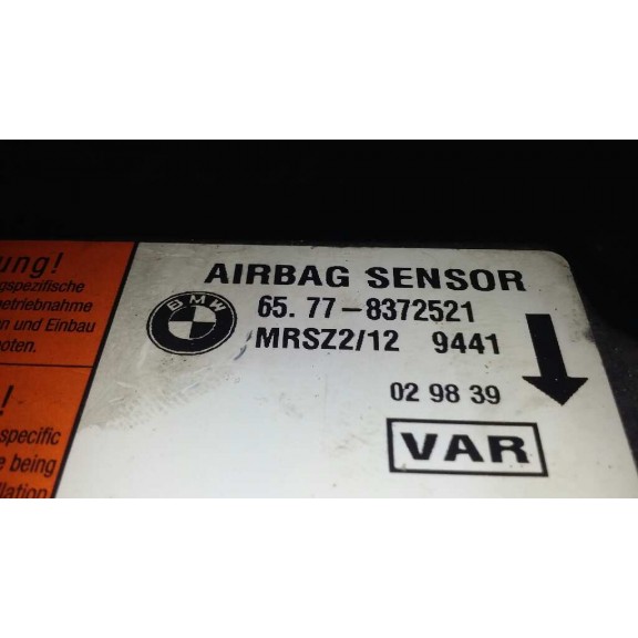 Recambio de centralita airbag para bmw serie 3 berlina (e46) 320d referencia OEM IAM 65778372521  
