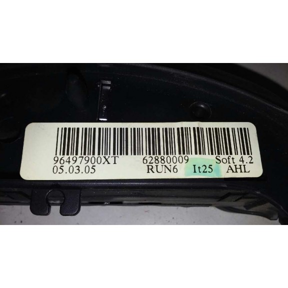 Recambio de mando multifuncion para citroën c4 coupe vtr referencia OEM IAM   VOLANTE