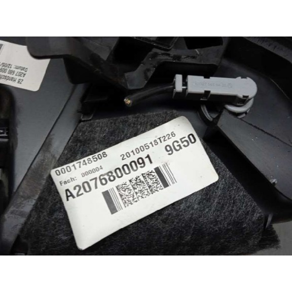 Recambio de guantera para mercedes-benz clase clk (w207) coupe 2.1 cdi cat referencia OEM IAM A2076800091  