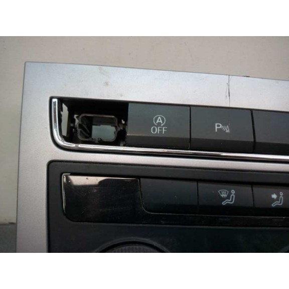 Recambio de mando climatizador para seat leon st (5f8) x-perience 4drive referencia OEM IAM 5F0907044AK LE FALTA UN BOTÓN 