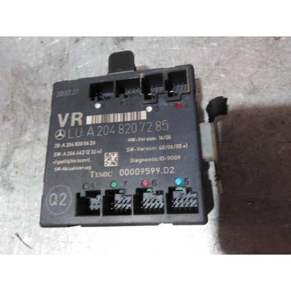 Recambio de modulo electronico para mercedes-benz clase c (w204) berlina c 220 cdi (204.008) referencia OEM IAM A2048207285 DELA