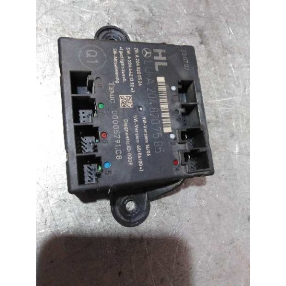 Recambio de modulo electronico para mercedes-benz clase c (w204) berlina c 220 cdi (204.008) referencia OEM IAM A2048207585 TRAS