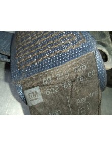 Recambio de cinturon seguridad delantero derecho para opel agila cosmo referencia OEM IAM 09213706 602697600 CON PRETENSOR 2