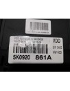 Recambio de cuadro instrumentos para volkswagen golf vi (5k1) rabbit bluemotion referencia OEM IAM 5K0920861A 6 RPM 240 KM