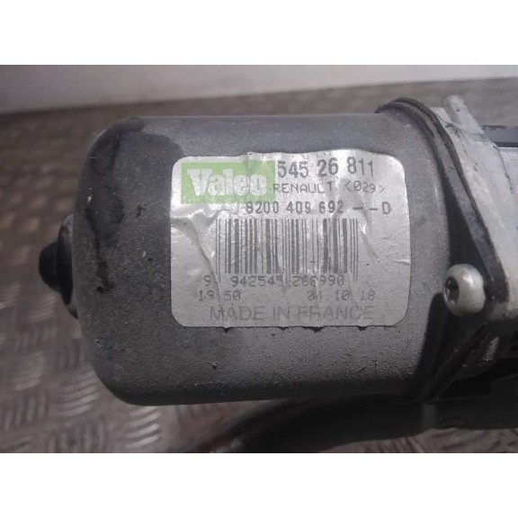 Recambio de motor limpia delantero para renault kangoo furgón compact professional referencia OEM IAM 8200409692D  
