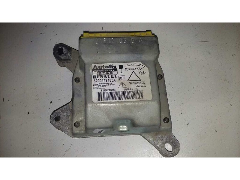 Recambio de centralita airbag para renault laguna ii (bg0) 1.8 cat referencia OEM IAM 8200142183A 8200142183A 