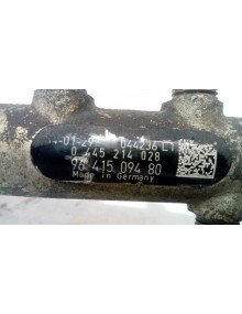 Recambio de rampa inyectora para peugeot 206 berlina 1.4 hdi referencia OEM IAM 0445214028  9641509480 2