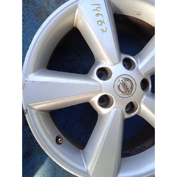 Recambio de llanta para nissan qashqai (j10) acenta referencia OEM IAM 61/2JX17CH5ET40 X1 17