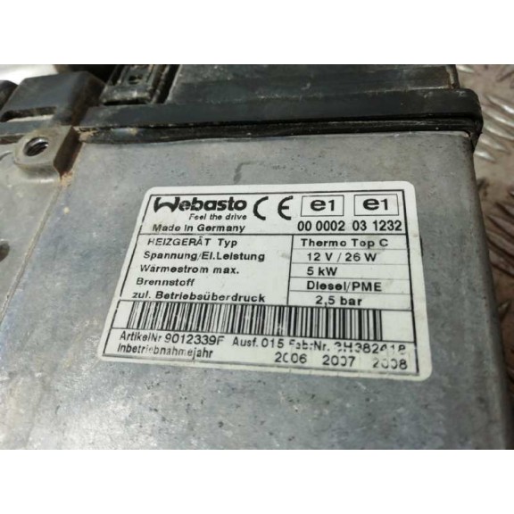 Recambio de valvula aire adicional para audi q7 (4l) 3.0 tdi referencia OEM IAM 000002031232 CALEFACCION AUXILIAR 