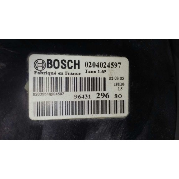 Recambio de servofreno para citroën c4 coupe vtr referencia OEM IAM 02047024597  