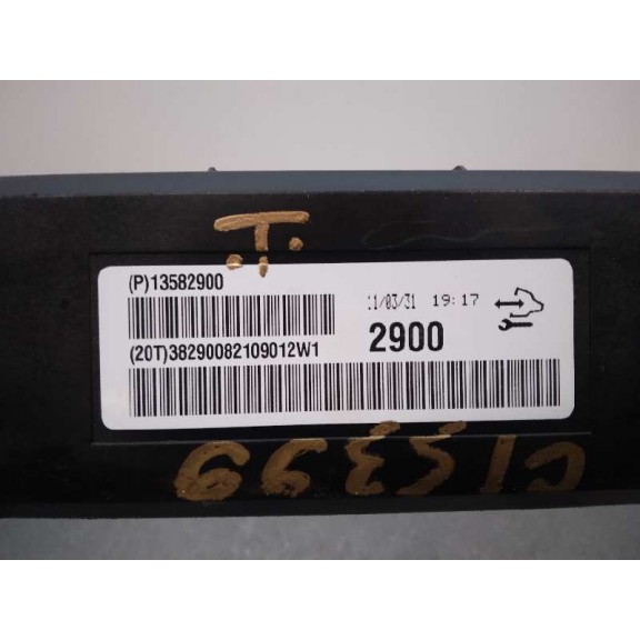 Recambio de modulo electronico para opel insignia berlina sport 4x4 referencia OEM IAM 13582900 CENTRALITA AIRE ACONDICIONADO 