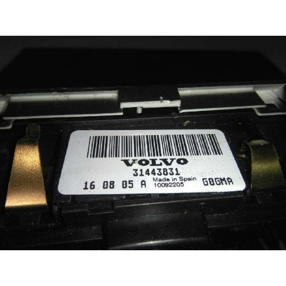 Recambio de mando luces para volvo v40 kinetic referencia OEM IAM 31443831  SALPICADERO