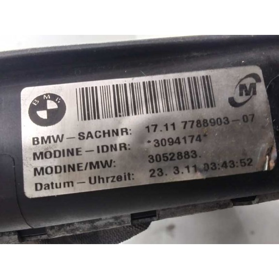 Recambio de radiador agua para bmw serie 1 berlina (e81/e87) 116d referencia OEM IAM 781025803  