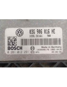 Recambio de centralita motor uce para seat altea (5p1) 4kids style referencia OEM IAM 03G906016HE 0281012291 