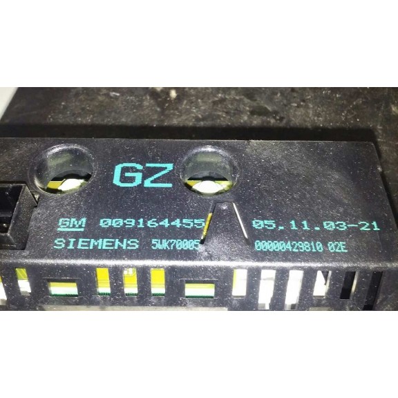 Recambio de display para opel corsa c blue line referencia OEM IAM 009164455  