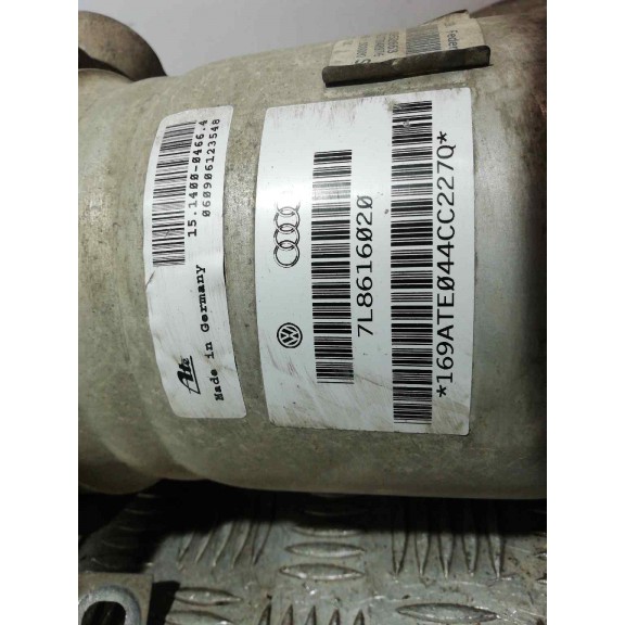 Recambio de amortiguador trasero derecho para audi q7 (4l) 3.0 tdi referencia OEM IAM 7L8616020 SUSPENSION NEUMATICA 