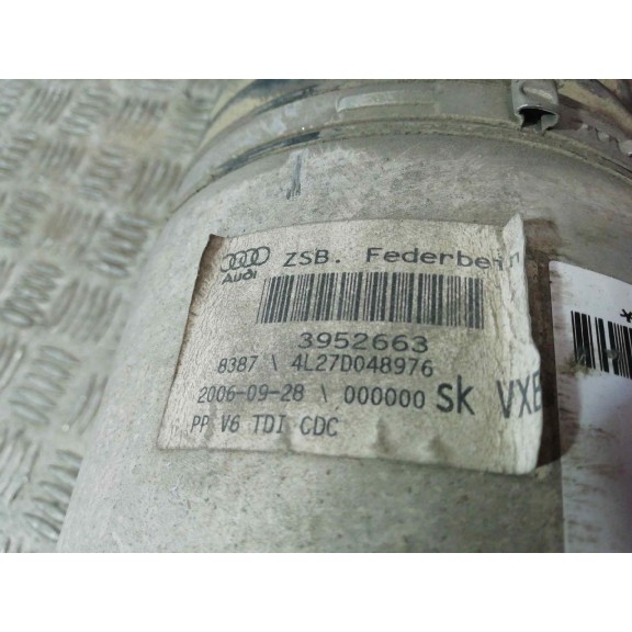 Recambio de amortiguador trasero derecho para audi q7 (4l) 3.0 tdi referencia OEM IAM 7L8616020 SUSPENSION NEUMATICA 