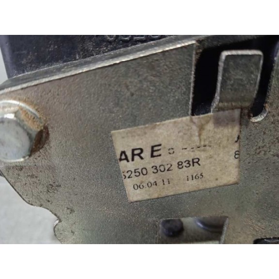 Recambio de cerradura puerta trasera izquierda para dacia duster ambiance 4x2 referencia OEM IAM 825030283R 2 PINES 