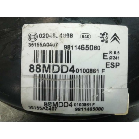 Recambio de servofreno para citroën c3 business referencia OEM IAM 9811465080  