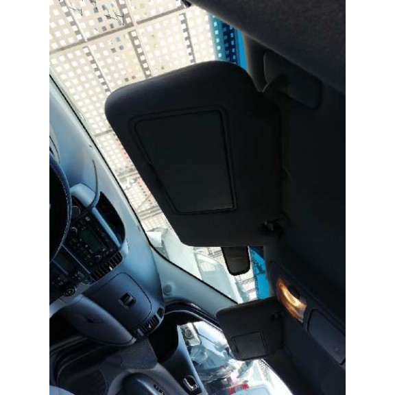 Recambio de parasol izquierdo para kia carnival 2.9 crdi vgt active referencia OEM IAM  CON LUZ 