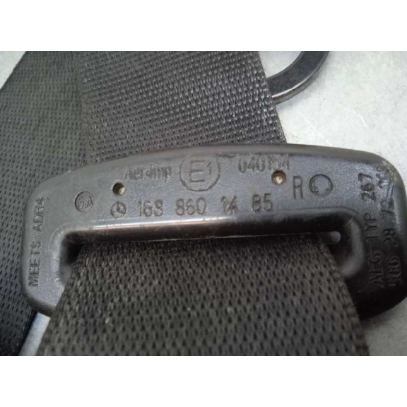 Recambio de cinturon seguridad delantero derecho para mercedes-benz clase a (w168) 140 (168.031) referencia OEM IAM 1688601485 N