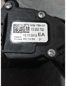 Recambio de potenciometro pedal para opel astra j lim. excellence referencia OEM IAM 13252702   2