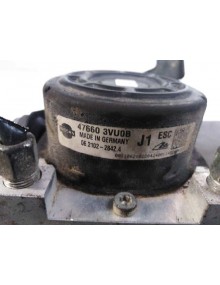 Recambio de abs para nissan note acenta referencia OEM IAM 476603VU0B   2