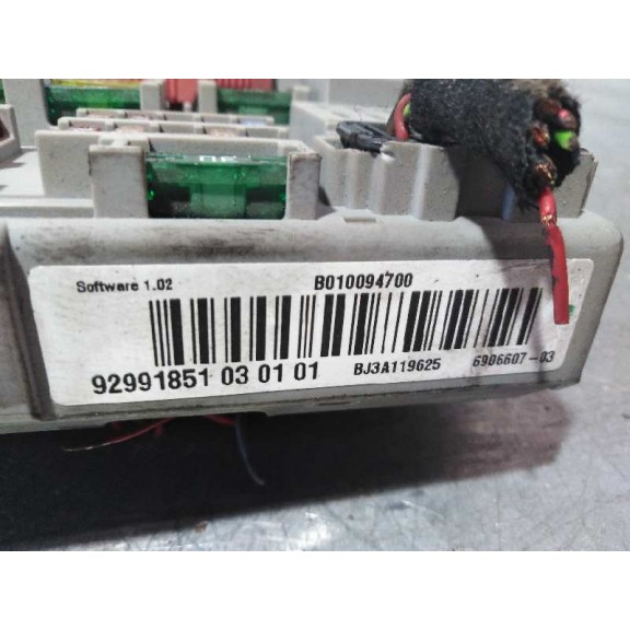 Recambio de caja reles / fusibles para bmw serie 1 berlina (e81/e87) 118d referencia OEM IAM 6906607  