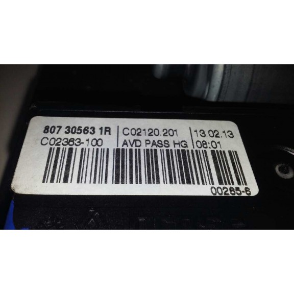 Recambio de motor elevalunas delantero derecho para renault laguna iii referencia OEM IAM 807305631R  