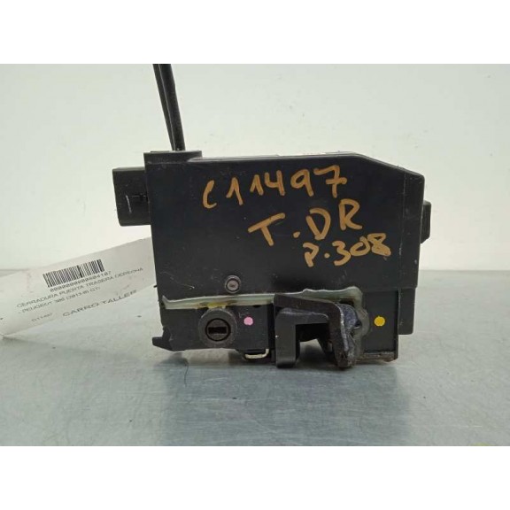 Recambio de cerradura puerta trasera derecha para peugeot 308 gti referencia OEM IAM 9810310080 9810310080 7 PINS
