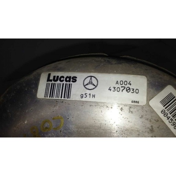 Recambio de servofreno para mercedes-benz clase a (w168) 140 (168.031) referencia OEM IAM A0044307030  LUCAS