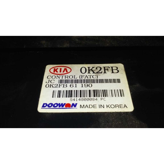 Recambio de mando climatizador para kia carens 2.0 crdi ex monovolumen referencia OEM IAM 0K2FB61190  