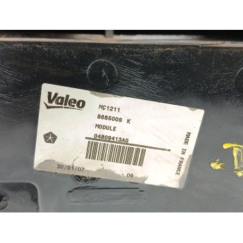 Recambio de electroventilador para chrysler voyager iv (rg, rs) 2.5 crd referencia OEM IAM 04809413ag  