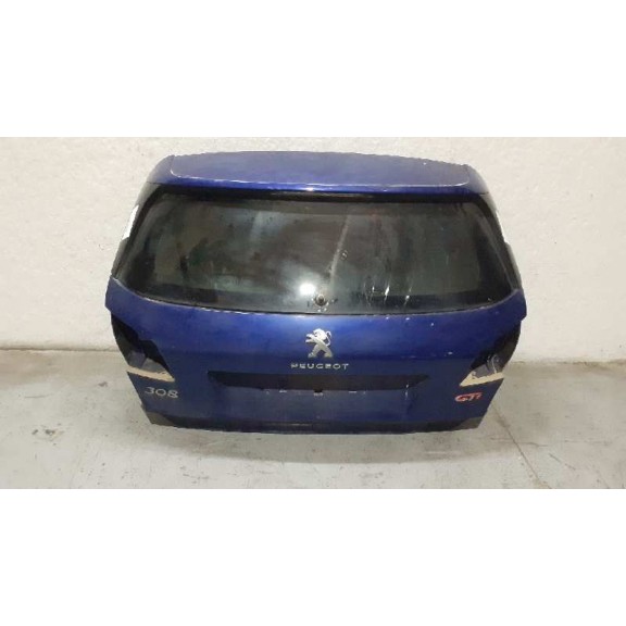 Recambio de porton trasero para peugeot 308 gti referencia OEM IAM 1610669880 AZUL 