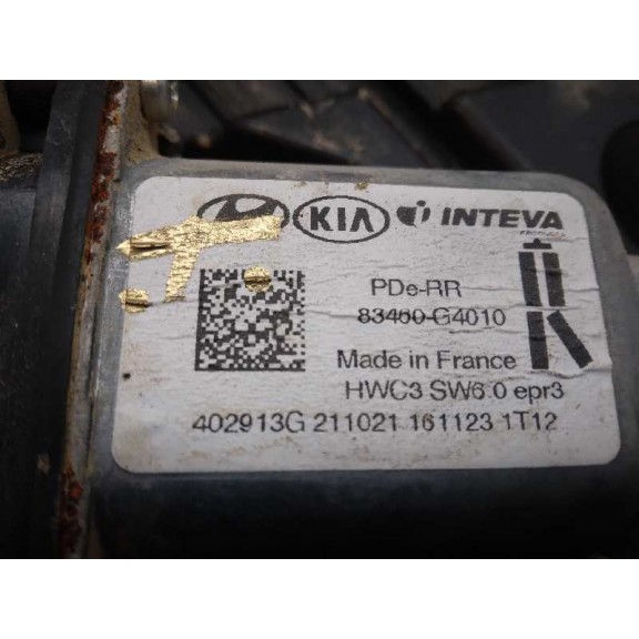 Recambio de elevalunas trasero derecho para hyundai i30 cw (pd) family referencia OEM IAM 83480G4030 83460G4010 6 PINES