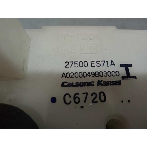 Recambio de mando calefaccion / aire acondicionado para nissan x-trail (t30) comfort referencia OEM IAM 27500ES71A 27500ES71A 