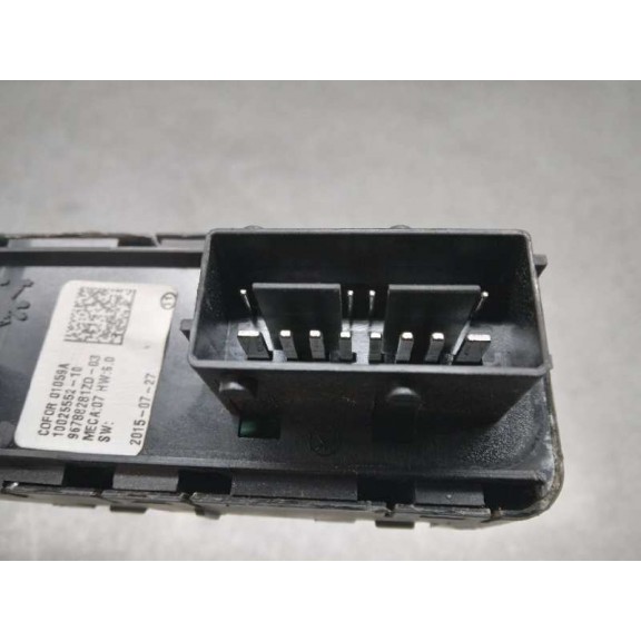 Recambio de mando elevalunas delantero izquierdo para citroën c4 picasso intensive referencia OEM IAM 96788281ZD  