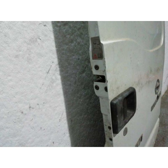 Recambio de porton trasero derecho para nissan interstar mod. 04 (x70) 2.5 dci diesel cat referencia OEM IAM 9340500Q0B BLANCA 