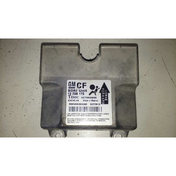 Recambio de centralita airbag para opel zafira b 1.7 16v cdti referencia OEM IAM 13288173  